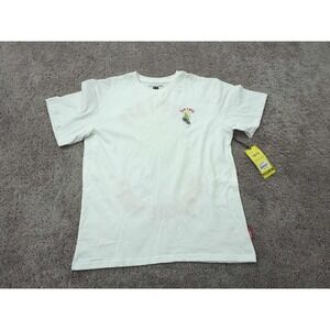 Members Only T Shirt Mens XL White EST 1975 Crew Neck Short Sleeve Casual